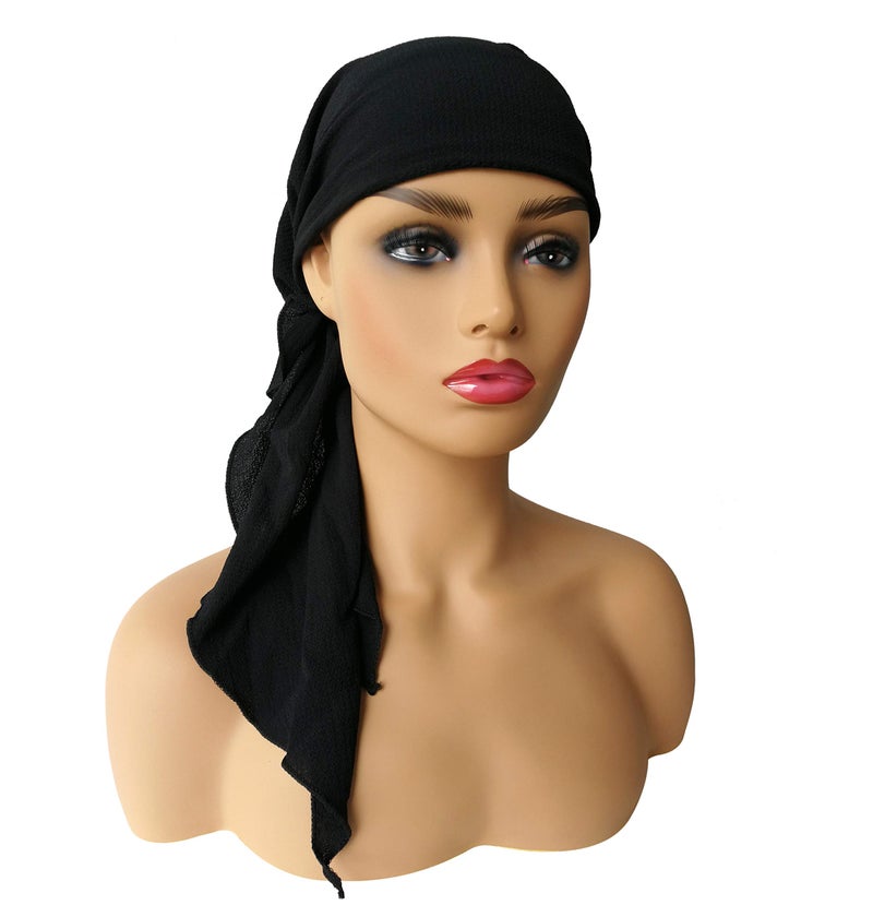 KINGREE Chemo Cap,Turban Headwear,Multi Function Headwrap and Chemo Hats for Hairloss - Image 2